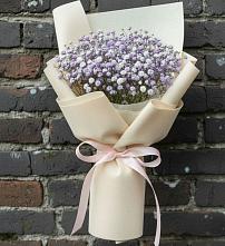 Букет цветов из:  Гипсофила в Верхнерусском