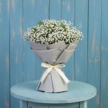 Букет цветов из:  Гипсофила в Верхнерусском