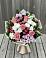 Букет цветов из: Альстромерии, Гвоздики, Розы и Хризантемы в Верхнерусском