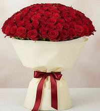 Букет 101 Красная роза Милано #REPLACE_PRED# Верхнерусском