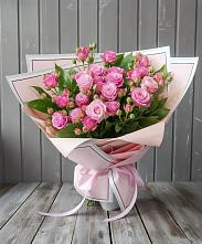 Букет Розовый кустик #REPLACE_PRED# Верхнерусском