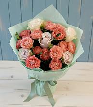 Букет цветов из:  Розы в Верхнерусском