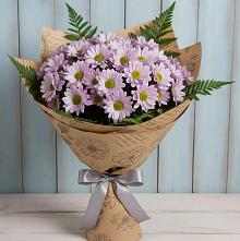Букет цветов из:  Хризантемы в Верхнерусском