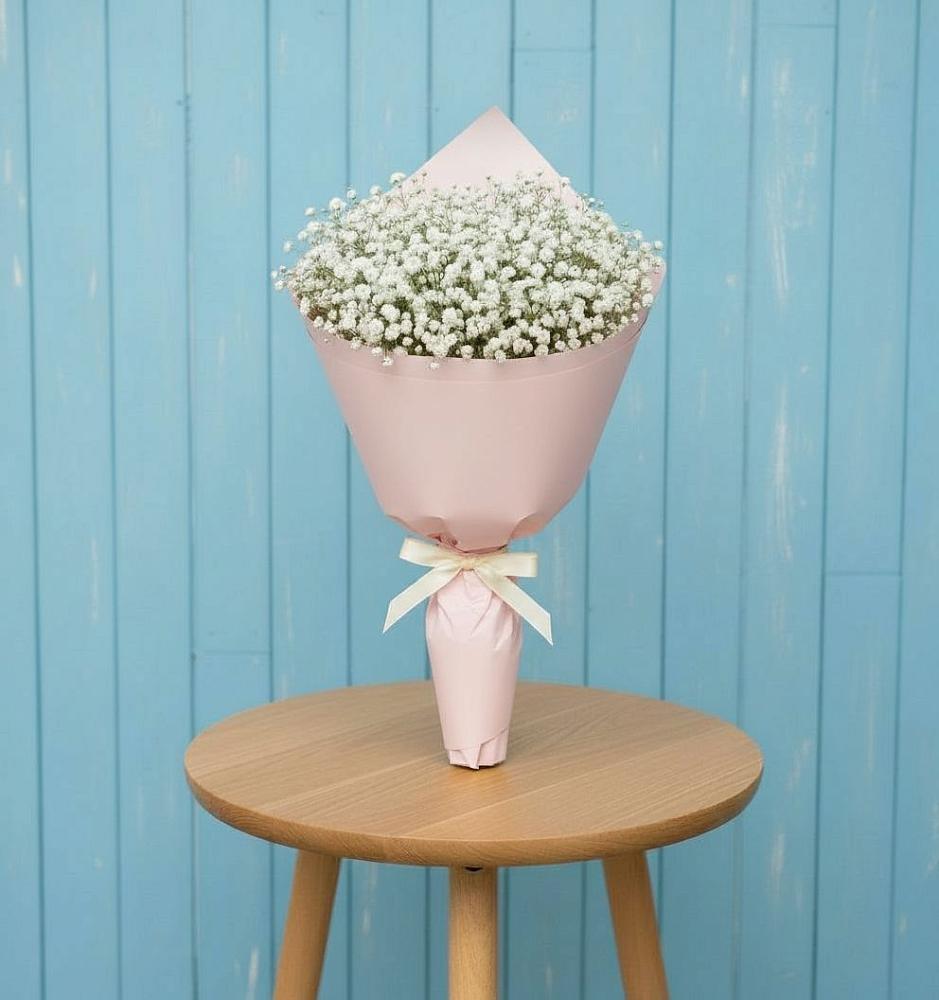 Букет цветов из: Гипсофила в Верхнерусском