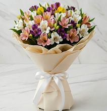 Букет цветов из:  Альстромерии #REPLACE_PRED# Верхнерусском
