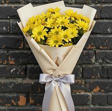 Букет цветов из:  Хризантемы в Верхнерусском
