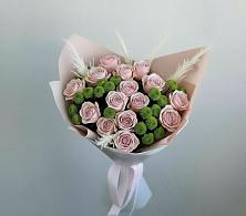 Букет цветов из:  Розы и Хризантемы в Верхнерусском