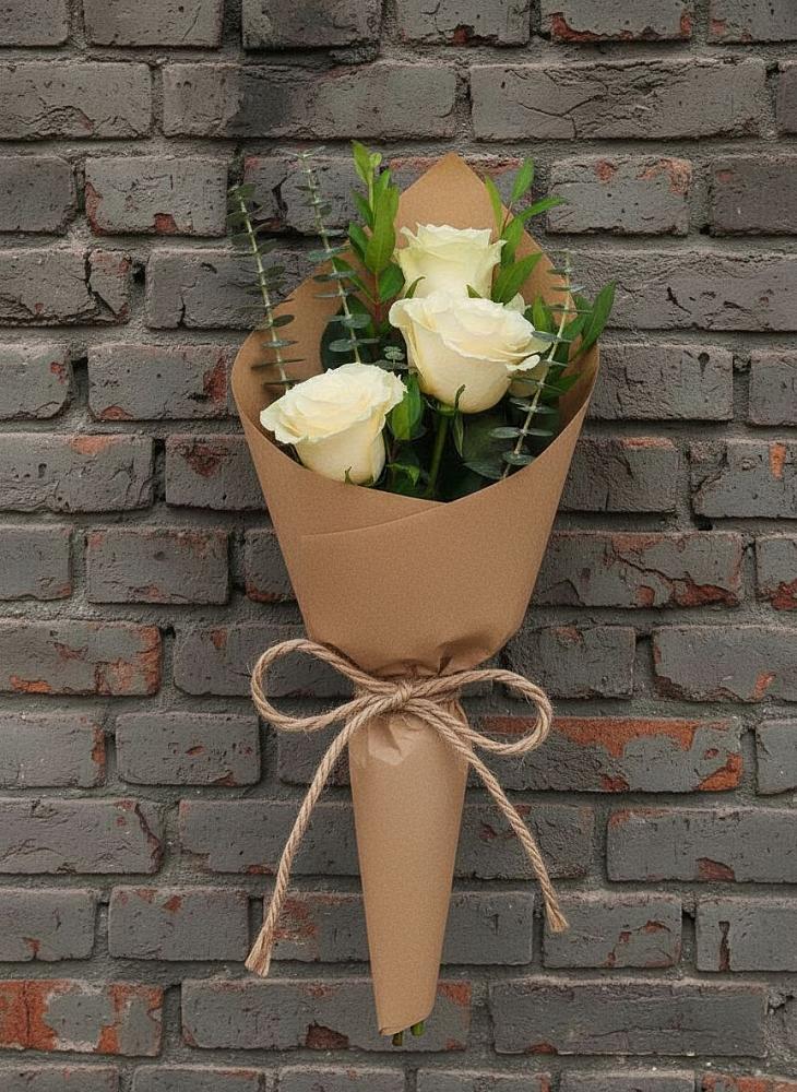 Букет цветов из: Розы в Верхнерусском