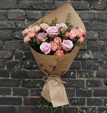 Букет цветов из:  Розы в Верхнерусском