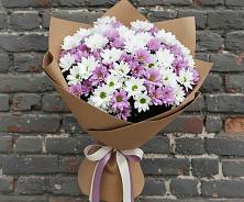 Букет цветов из:  Хризантемы в Верхнерусском