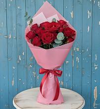 Букет цветов из:  Розы в Верхнерусском