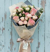 Букет цветов из:  Розы в Верхнерусском