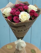 Букет цветов из:  Розы в Верхнерусском