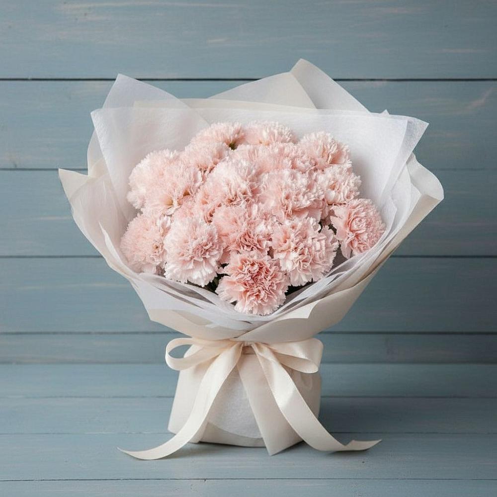 Букет цветов из: Гвоздики в Верхнерусском