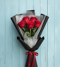 Букет цветов из:  Розы в Верхнерусском