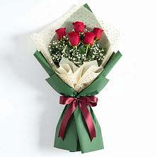 Букет цветов из:  Розы в Верхнерусском